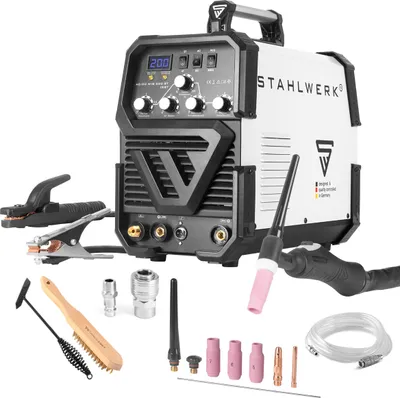Produktbild von STAHLWERK Kombi Schweißgerät AC/DC WIG 200 ST IGBT 200 Ampere