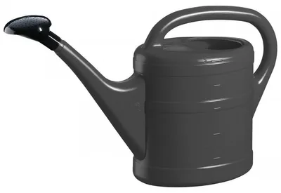 Zdjęcie produktu dla Konewka 5 l antracyt Przyciskana głowica prysznicowa wysokiej jakości tworzywo sztuczne