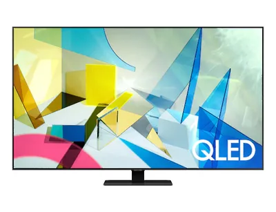 Produktbild von Samsung Series 8 QE75Q80TAT, 190,5 cm (75"), 3840 x 2160 Pixel, QLED, Smart-TV, WLAN, Schwarz, Silber