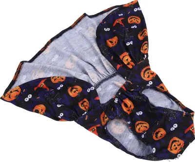 Produktbild von Haustier Halloween Rock helle Farben niedlich weich bequem dehnbar modische Welpen Kleid für kleine Hunde M