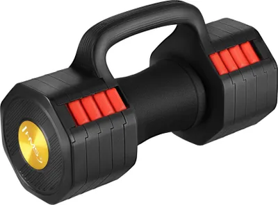 Obrázek produktu pro Nastavitelná činka s funkcemi kliků a kettlebell