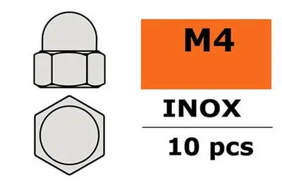 Immagine prodotto di GForce GF-0253-002, set di 10 viti M4 in acciaio inossidabile