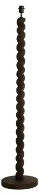 Image de Light & Living - lampadaire - Nanno - gris - bois - luminaire individuel - E27 - 8217027
