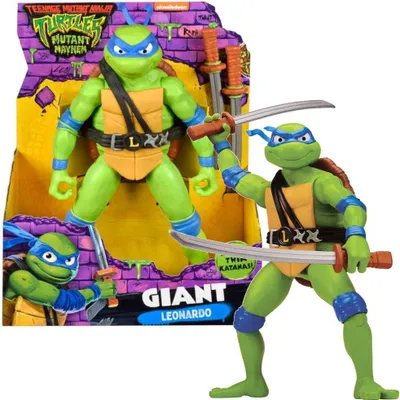 Image de Teenage Mutant Ninja Turtles Mutant Mayhem Figurka obra Leonardo 30 cm