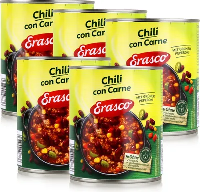 Produktbild von Erasco Chili con Carne 800g Fertigessen (5er Pack)