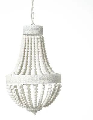 Produktbild von BRILLIANT Kronleuchter, 3-flammig Liba weiß IP20 E14 18 Watt dimmbar g. f. Tropfenlampe