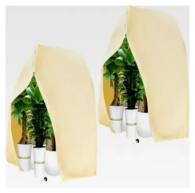 Produktbild von 2 Stück Winterschutz für Pflanzen mit Reißverschluss 200x240cm