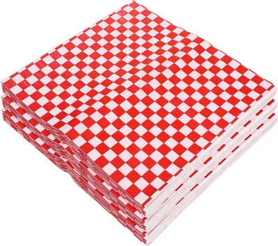 Produktbild von Einlegepapier, fettdichte Papierbögen, 100 Stück, Wachspapier für Lebensmittel, Sandwichpapier, Einwickelbögen für Feinkost, Hamburger, Kuchen, Pommes