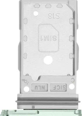 Zdjęcie produktu dla Samsung, oryginalny uchwyt na karty SIM do Galaxy S25 / S25 Plus (podwójna karta Nano-SIM), jasnozielony