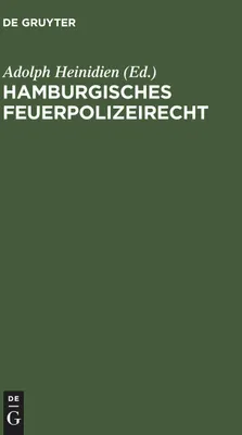 Produktbild von Hamburgisches Feuerpolizeirecht