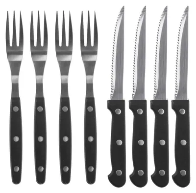 Produktbild von Perfektes Messer- und Gabelset für Steaks und Pizza