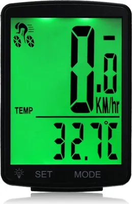 Produktbild von Multifunktions-lcd-bildschirm Fahrradcomputer Drahtlose Fahrrad Regendichtes Kilometerzaehler Radfahren 2,8 zoll Wasserdicht