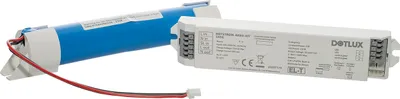 Produktbild von DOTLUX NOTSTROM-AKKU-KIT NOTLICHTBAUSTEIN 3,6W 50-200V Selbsttest Konstantleistung (3h) für konstantstrombetriebene LED-Leuchten LiFePO4 6,4V