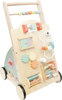 Produktbild von SpielMaus Holz Spiel- und Lauflernwagen
