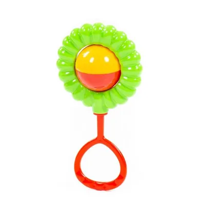 Produktbild von Polesie 45577 Sonnenblumen-Rassel in einer Tasche