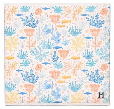 Produktbild von Prendi Home Aufbewahrungsbox 30x30x30 cm faltbar – Kinderzimmer Stoffbox Motiv Ozean Print