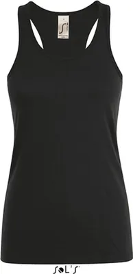 Produktbild von SOLS Damen Tank Top Justin 01826 Schwarz Deep Black L