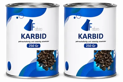 Produktbild von Karbid Kalziumkarbid 7-15mm, 2x250g