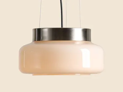 Produktbild von Hängelampe Metall Glas GX53 Ø 245 cm rund H: max. 213 cm Braun Modern