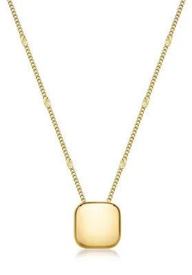 Immagine prodotto di Collana minimalista placcata oro da donna Muse BUE02