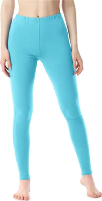 Image de Leggings longs en coton pour femme Bellivalini BLV50-198 (turquoise, M)