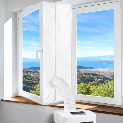 Produktbild von Klimaanlage Fensterabdichtung 400 cm, für mobile Klimaanlagen, für Heimgebrauch