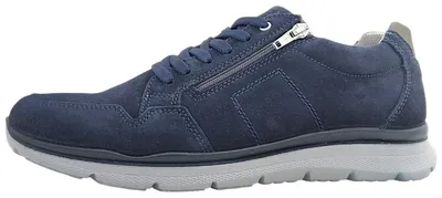 Image de Ara - Chaussures de ville pour hommes, modèle à lacets, bleu, style décontracté