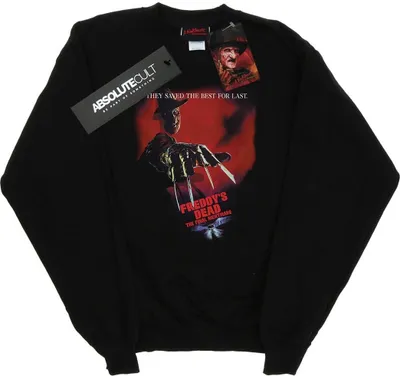 Produktbild von A Nightmare On Elm Street - "Freddy's Dead" Sweatshirt für Herren BI42970 (L) (Schwarz)