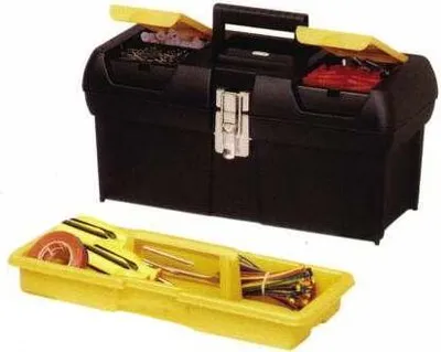 Zdjęcie produktu dla Stanley 1-92-064, Przybornik, Plastik, Czarny, Żółty, 318 mm, 130 mm, 17,8 mm