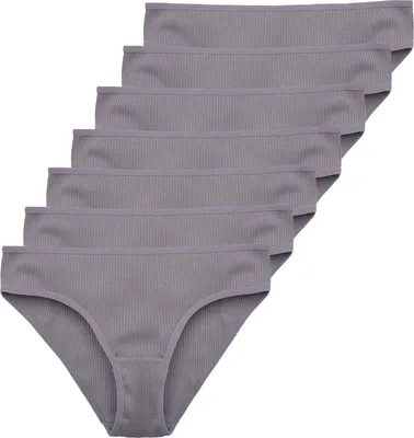 Produktbild von Tazzio Damen Slip 7er-Pack F901 (Anthrazit, XL)
