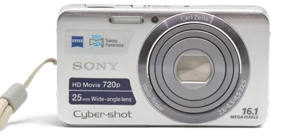 Produktbild von Sony Cyber-shot W630 Digitale Kompaktkamera, Auto, Wolkig, Tageslicht, Flash, Fluorisierend, Glühend, Strand, Close-up (Makro), Feuerwerk, Landschaft, Nachtporträt, Panorama, Schnee, Auto, Bild, Scene, Bild, Einzelbild, Diashow, AC, Batterie/Akku, USB, Kompaktkamera