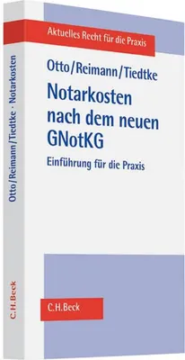 Produktbild von Notarkostenrecht nach dem neuen GNotKG