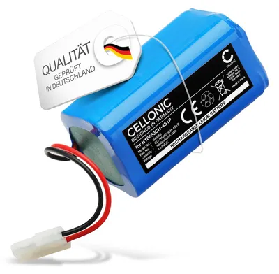Produktbild von CELLONIC 1x Akku für Staubsauger Kompatibel mit Xiaomi Robot Vacuum E12, Neatsvor X500, Xiaomi Mi Robot Vacuum Mop Essential - (3000mAh, 14.8V)
