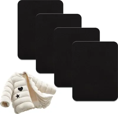 Reparaturpflaster-Set, 4 Stück, selbstklebend, Nylon, wasserdicht
