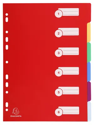 Produktbild von Exacompta 4906E, Transparent, A4