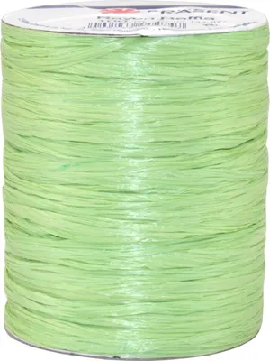 Obrázok produktu pre PATTBERG Raffia Bastband Rayon 100 m májová zelená rolka