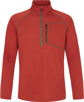 Image de Protest Kody T-shirt à manches longues et demi-fermeture éclair Rouge XL Homme Rouge XL