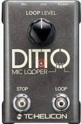 Image de TC Helicon Ditto Mic Looper -pedaali