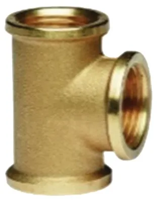 Obrázok produktu pre Mosadzný T-kus, vnútorný závit 1 1/4", typ BSP, pre kvapkacie potrubie