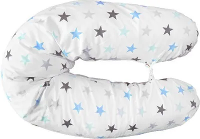 Produktbild von COSING Stillkissen 195 cm - Sterne Blau