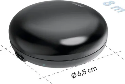 Produktbild von Hama 00176639, Universal, IR Wireless, Voice, Wiederaufladbar, Schwarz