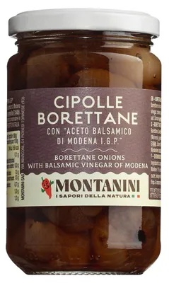 Produktbild von Montanini Cipolle Borettane / Borettane-Zwiebeln 180 gr.