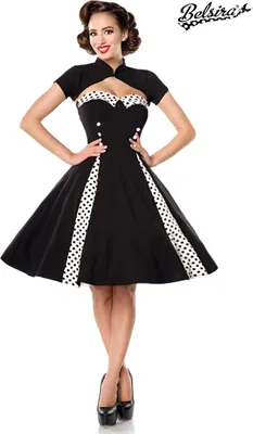Produktbild von Belsira - Vintage - Kleid mit Bolero - 3XL -