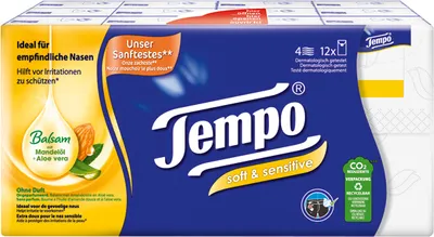 Obrázok produktu pre Tempo vreckovky soft & sensitive 12 balení