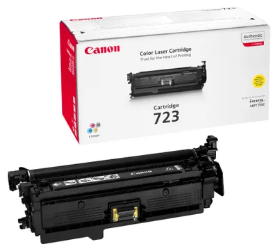 Zdjęcie produktu dla Canon 723Y, 8500 stron(y), Żółty, 1 szt.