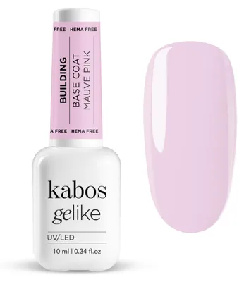 Productafbeelding van Kabos Gelike Basisgebouw Mauve Pink 10ml voor nagels