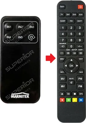 Produktbild von Ersatz Fernbedienung für Marmitek Connect 350 UHD
