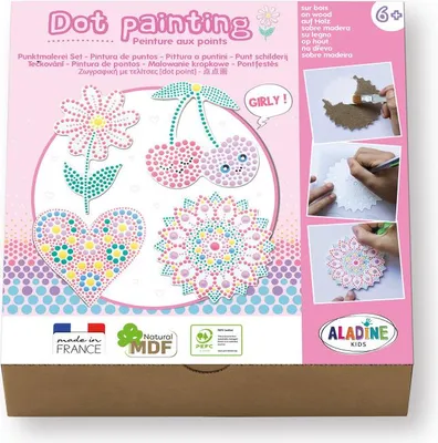 Immagine prodotto di ALADINE - Set di pittura a punti Girly
