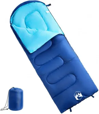 Obrázek produktu pro Spací pytel pro dospělé - outdoorový spacák - pro kempování a cestování - voděodolný a odolný - 220 x 83 cm