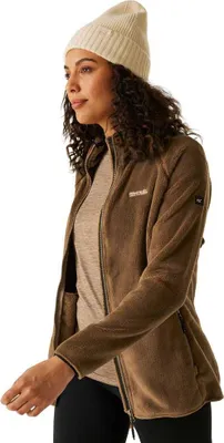 Produktbild von Regatta Lakara Fleece Mit Durchgehendem Reißverschluss Braun 12 Frau Braun 12